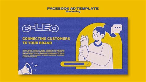 Modèle De Stratégie De Marketing Sur Facebook PSD Gratuite