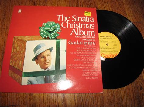 Frank Sinatra The Sinatra Christmas Album Capitol Records Lp Ebay