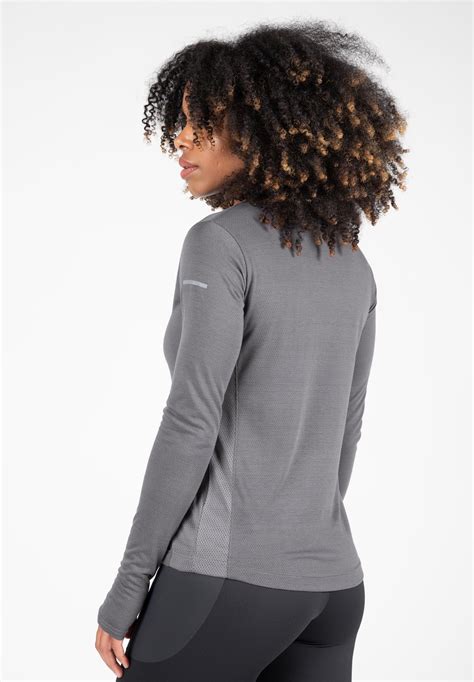 Raleigh Long Sleeve - Gray | GorillaWearUsa