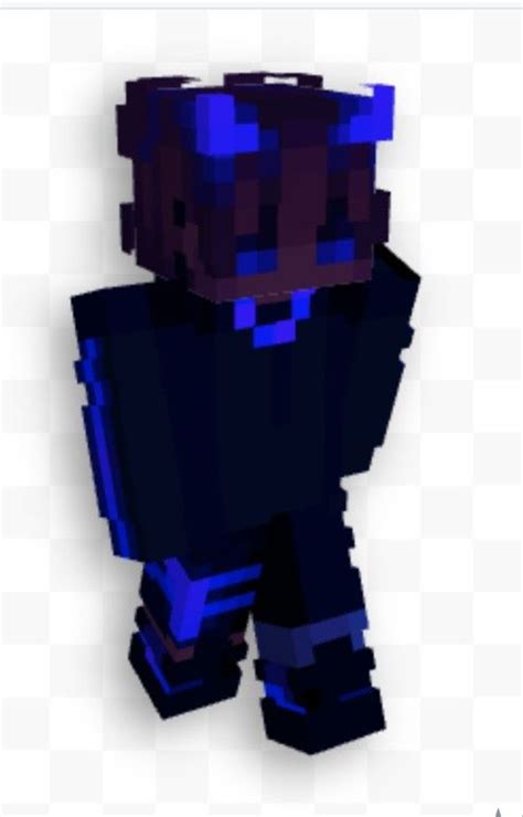 Blue Demon Skin💙😈 Minecraft Skin Best Pc Games Minecraft Skins