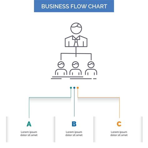 team. teamwork. organization. group. company Business Flow Chart Design ...