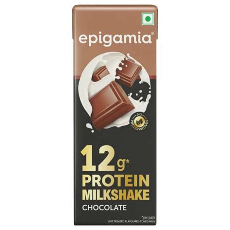 Epigamia G Protein Chocolate Milkshake Ml Tetra Pak Jiomart