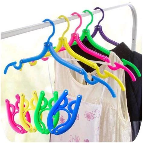 Jual Hanger Jemuran Baju Gantungan Jemuran Travel Foldable Gantungan