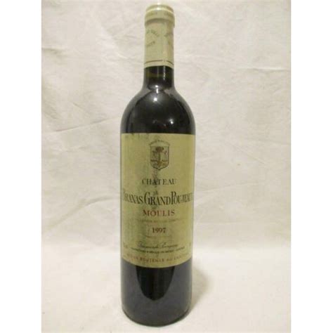 Moulis Château Branas Grand Poujeaux Rouge 1997 Bordeaux la