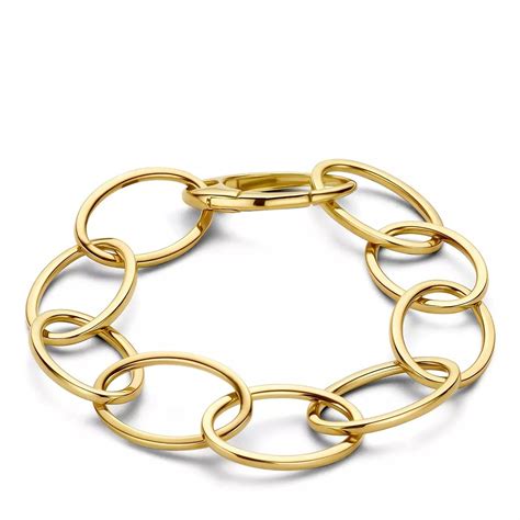 Isabel Bernard Aidee Annette 14 Karat Gold Link Bracelet Gold Armband