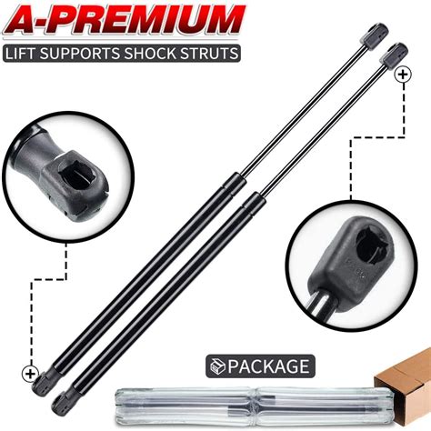 A Premium Hood Bonnet Lift Supports Shock Struts Replacement For Jaguar