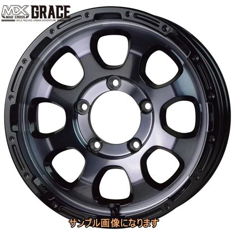 HOT STUFF ホットスタッフ MAD CROSS マッドクロス GRACE グレイス 4本セット 16インチ 5 5J PCD139 7