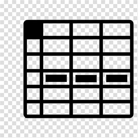 Microsoft Excel Table Computer Icons Spreadsheet Xls Table Transparent