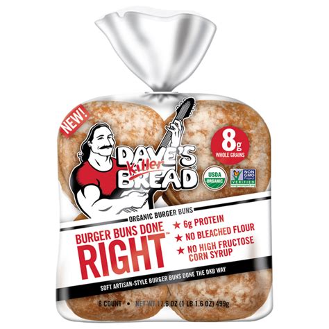 Food Lion Daves Killer Bread Burger Buns Organic Same Day Delivery Or