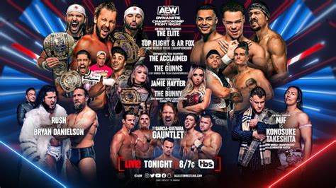 Aew Dynamite Results 2 8 Trios Title Match Bryan Danielson Vs Rush Mjf In Action