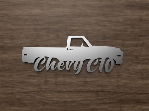 Chevy Chevrolet C10 Dxf And Svg Files Digital Download Plasma Or Laser