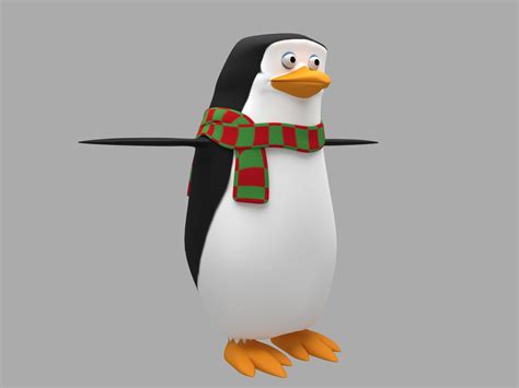 Penguin Free 3D Model - .obj .c4d - Free3D