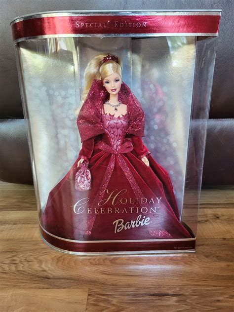 Mattel Special Edition Holiday Celebration Barbie Doll Etsy Uk