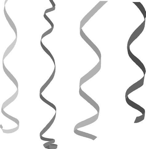 Black And White Streamer Clipart Clip Art Library