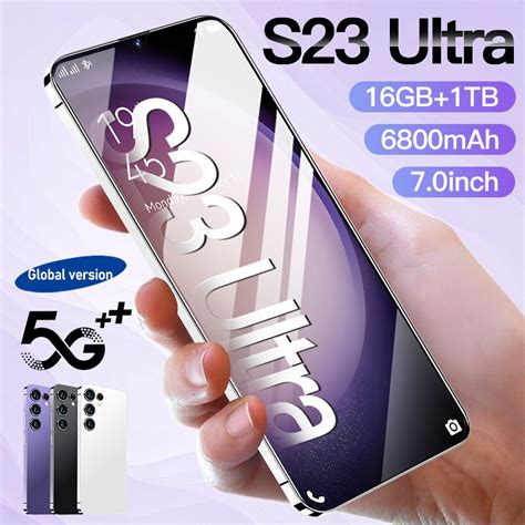 Smartphone S23 Ultra HD 7 0 16 Go 1 To 5G Mobile D Bloqu Android 13