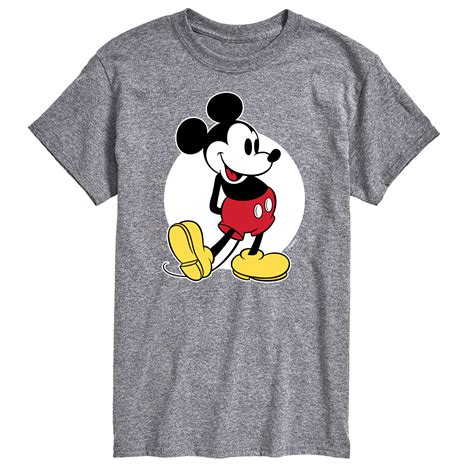 Disney Mickey Mouse Funny Graphic Tee Classic Vintage Disneyland World