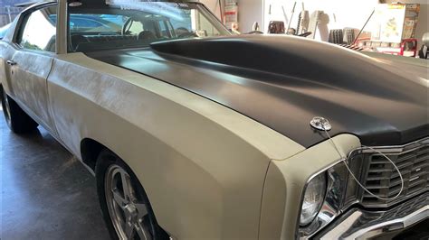 Update On The GLASSTEK Hood Install For The 70 72 Monte Carlo YouTube