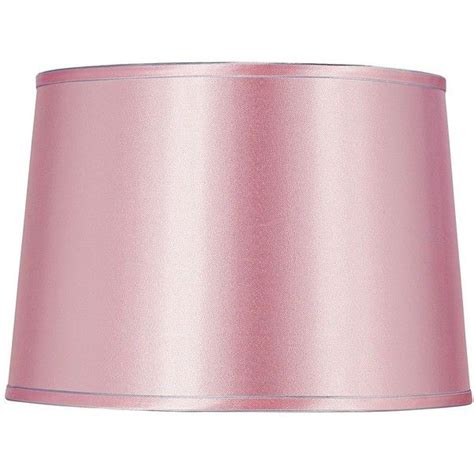 Universal Lighting And Decor Sydnee Pale Pink Satin Drum Lamp Shade 40 Liked On Polyvore