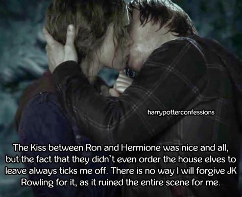 Harry Potter And Hermione Kissing Scene