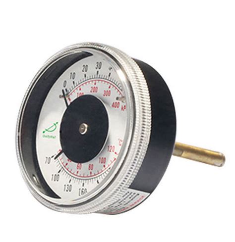 Dial Pressure Gauge And Thermometer WHT 1A Shanghai QualityWell