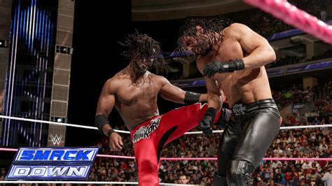 Kofi Kingston Vs Seth Rollins Smackdown Oct 10 2014 Youtube