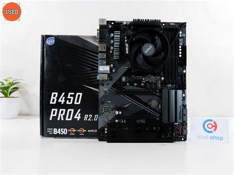 ชุดซีพียูพร้อมเมนบอร์ด Cpu Amd Ryzen 5 3500 Mb Asrock B450 Pro4 R20 P13027 Ichillshop