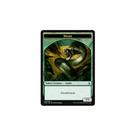 Snake Token Amonkhet Token 23287 Magic The Gathering Single Card