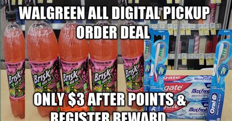 WALGREEN ALL DIGITAL PICKUP ORDER DEAL