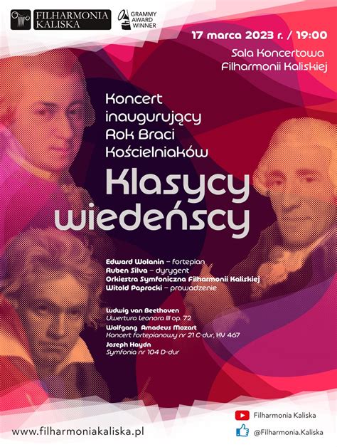 Calisia Pl Klasycy Wiede Scy Dla Klasyk W Z Kalisza Koncert Na