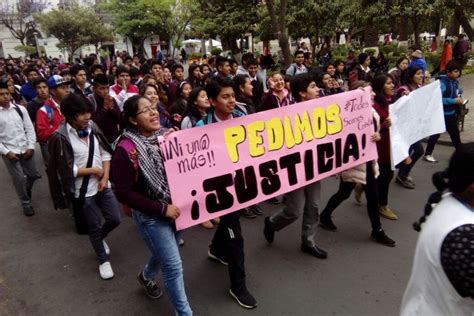 Manifestaci N De Educadores Estudiantes Y Personal De Fe Y Alegr A