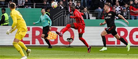 Viertelfinal Aus im DFB Pokal Frankfurts Kolo Muani lässt Union keine