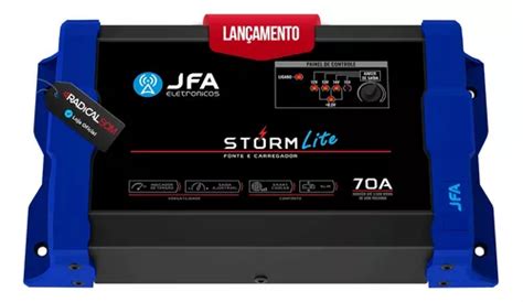 Fonte Automotiva Jfa Storm Lite 70a Bivolt Carregador Parcelamento