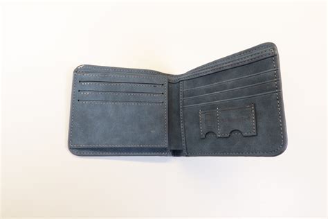 Men Wallet Blue Leather – Indali – Online Market