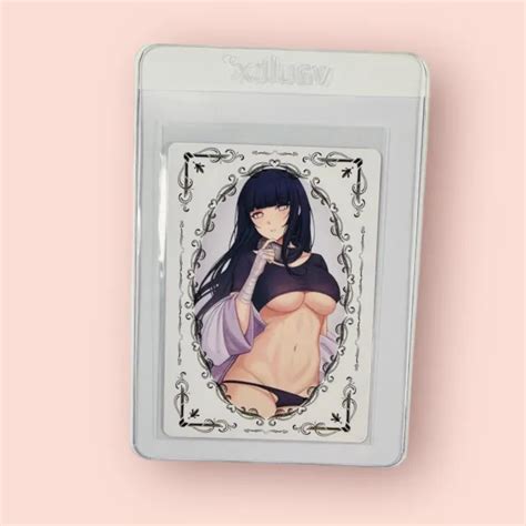 CARTE ANIME HINATA Hyuga Naruto ZR Signature Series Goddess Story Waifu