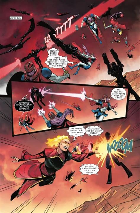 Betsy Braddock Captain Britain 2 Preview Multiversal Punch Fest