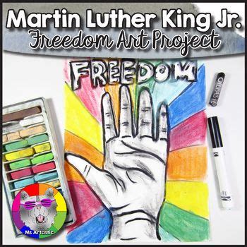 Martin Luther King Art Lesson, FREEDOM MLK Art Project Activity in 2023 ...