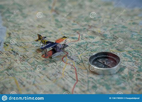 Concept De Planification De Voyage Sur La Carte Image Stock Image Du