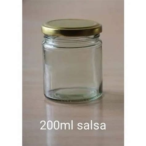 Ml Salsa Glass Jar At Rs Piece Glass Salsa Jars In Firozabad