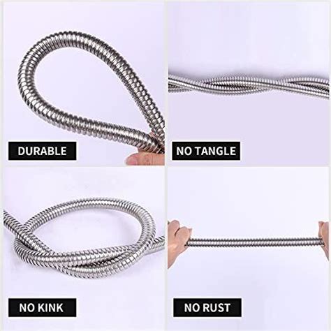 Metal Short Garden Hose Ft Ft Flexible Stainless Steel Garden