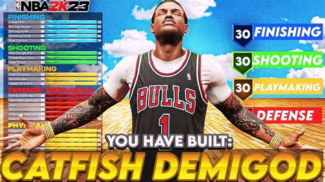 BEST 67 POINT GUARD BUILD NBA 2K23 DEMIGOD 3PT SHOT CREATOR BUILD W