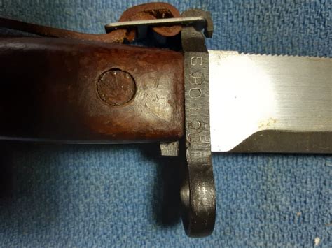 Romanian Ak Rifle Bayonet And Scabbard 4617475713