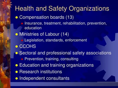 Ppt The Canadian Occupational Health And Safety System Powerpoint