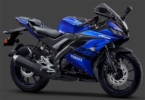 Yamaha R15 V3 ABS Bike in Blue and Black