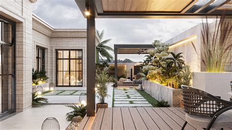 Roof garden design on Behance