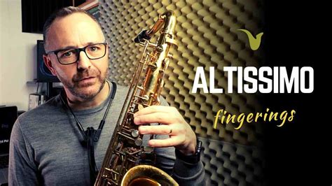 Altissimo Fingerings For Tenor And Alto Saxophone Better Sax