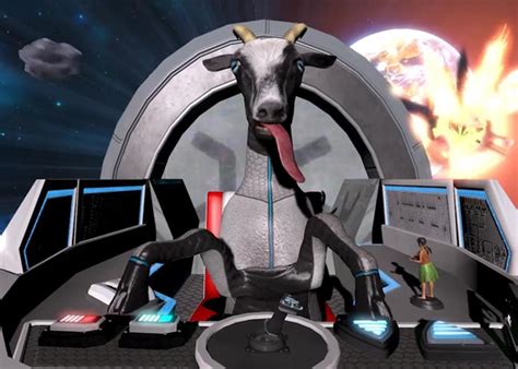 Goat Simulator: Waste of Space looks very realistic.