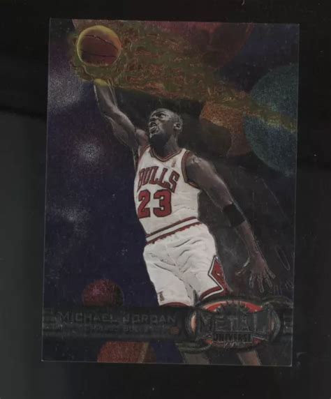 1997 98 SKYBOX METAL Universe 23 Michael Jordan Chicago Bulls HOF EUR