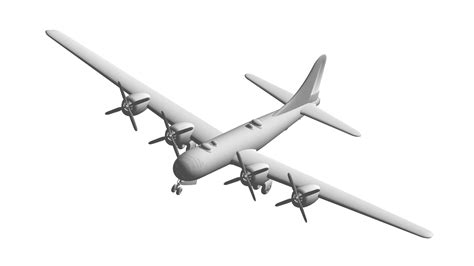 Boeing B-29 Superfortress 3D model - TurboSquid 1986299