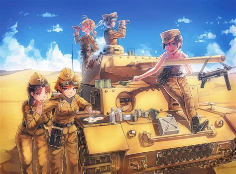 Girls Und Panzer Wallpapers Top Free Girls Und Panzer Backgrounds