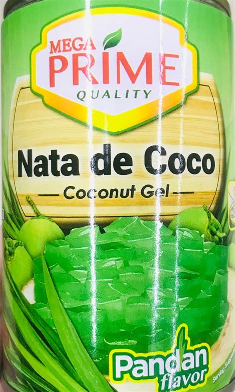 Mega Prime Nata De Coco Coconut Gel G Food Drinks Packaged